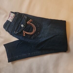True Religion blue jeans. Size: 29